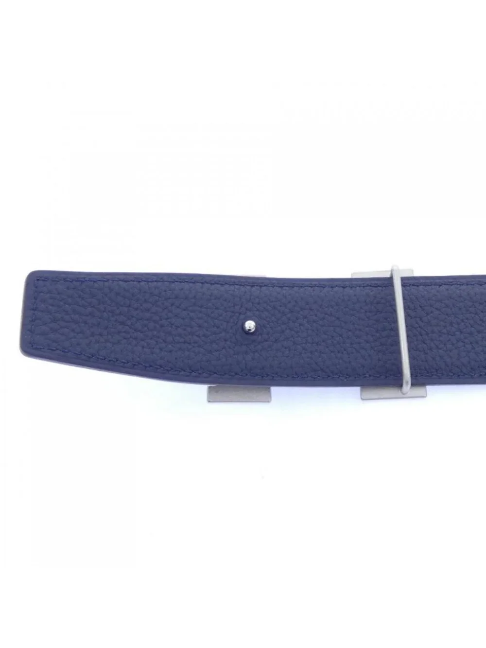 Hermes Guilloche 32 Reversible Belt